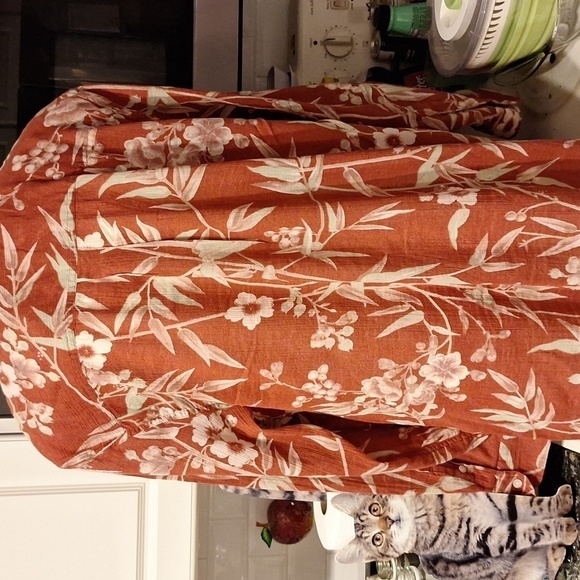 Womens Chaps casual long sleeve button down plus size shirt 2X - Picture 2 of 4